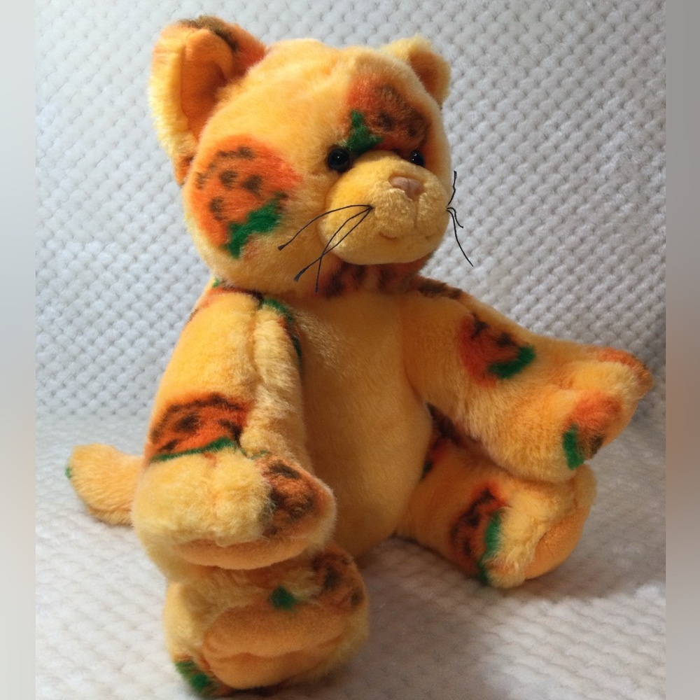 Build A Bear 2008 OG Pumpkin Kitty Plush Cat Stuffed Animal Toy 🎃 🐈‍⬛ READ - Picture 12 of 15